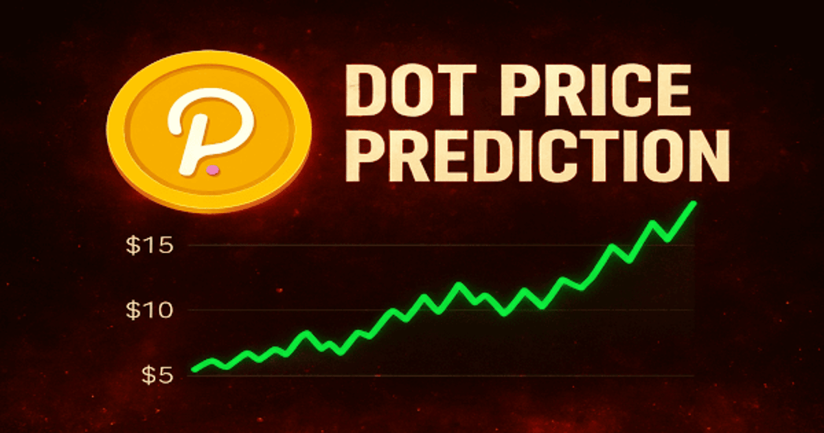 DOT Price Prediction: Oversold Polkadot Eyes $1.10 Recovery Within 30 Days